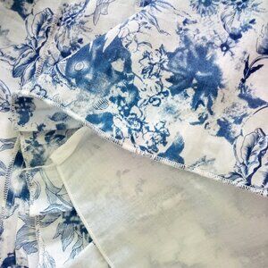 Wedgwood Blue Dress Barn Cotton Skirt Size 18W